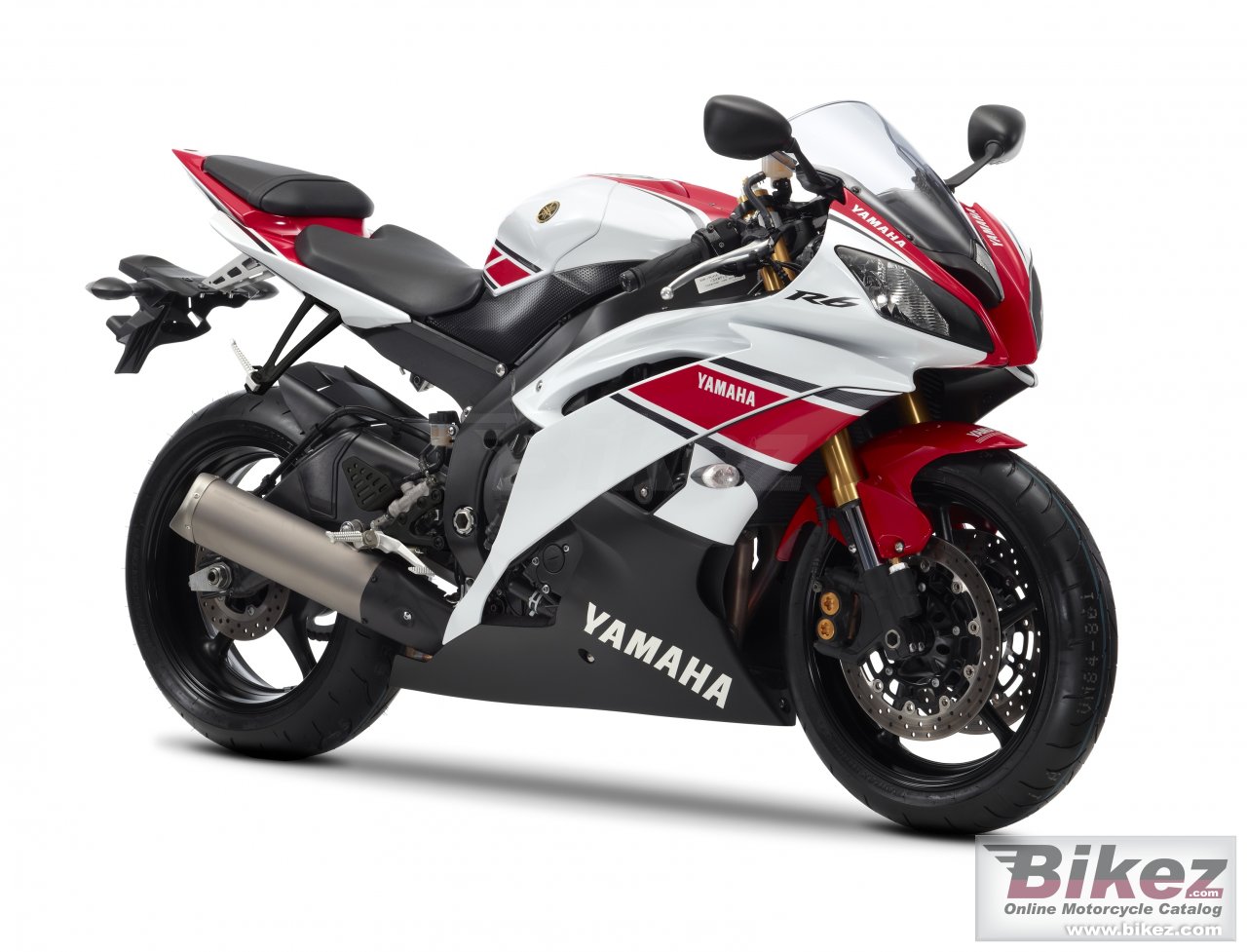 Big Yamaha yzf-r6 wgp 50th anniversary picture and wallpaper from Bikez.com